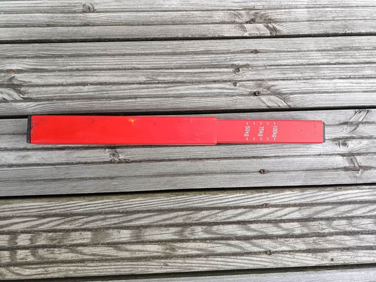 Caravan nose weight gauge 