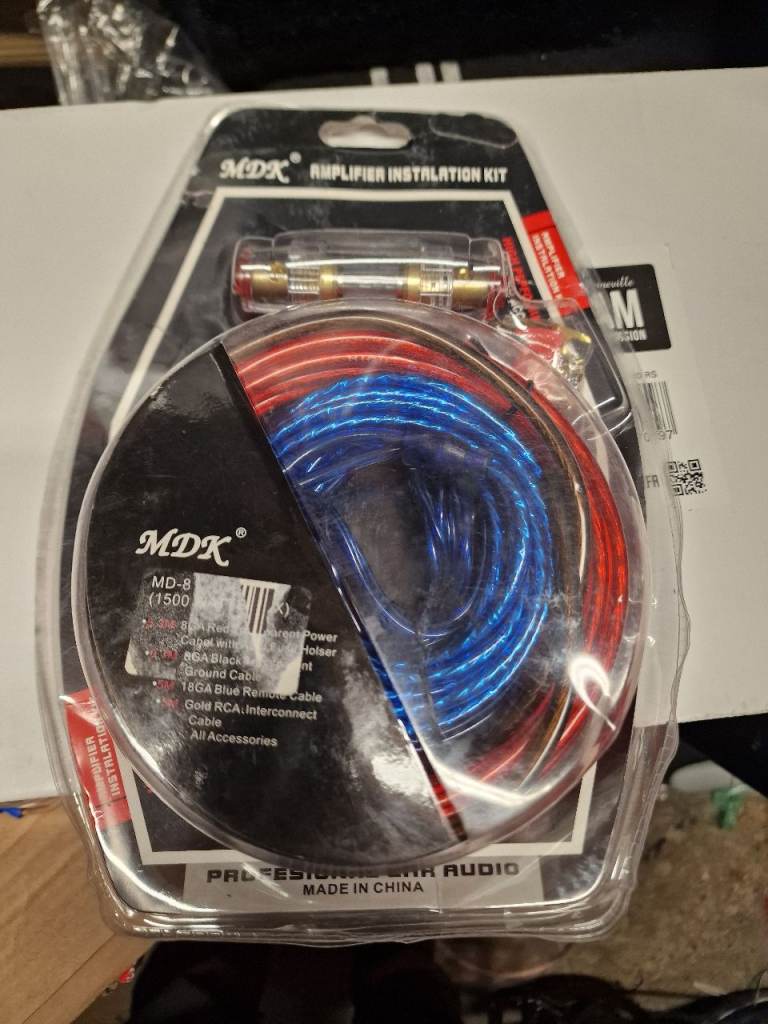 NEW 8 AWG FULL WIRING KIT