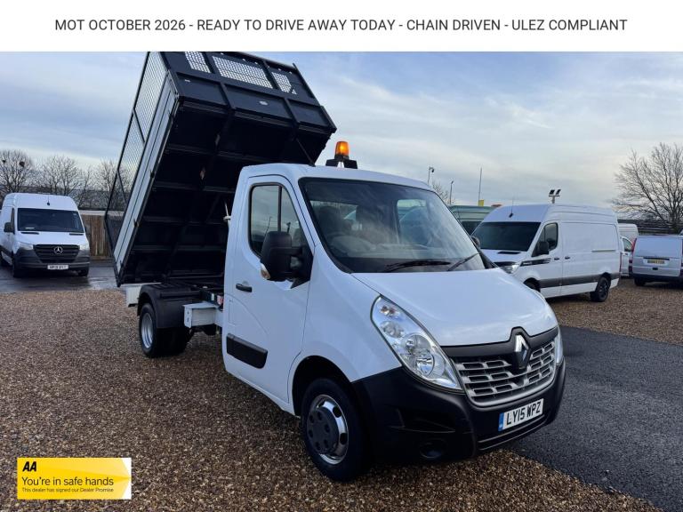 2015 Renault Master 2.3 dCi 35 Business Tipper 2dr Diesel Manual RWD MWB Euro 5 (TRW) (125 ps) Ti...