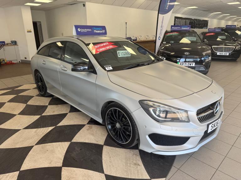 2016 Mercedes-Benz CLA CLA 220d AMG Sport 5dr Tip Auto ESTATE Diesel Automatic
