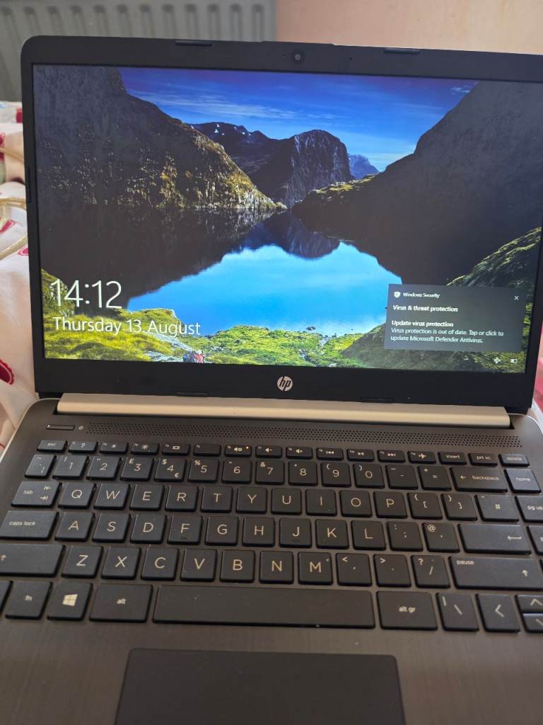 HP Laptop – Good Condition, Black