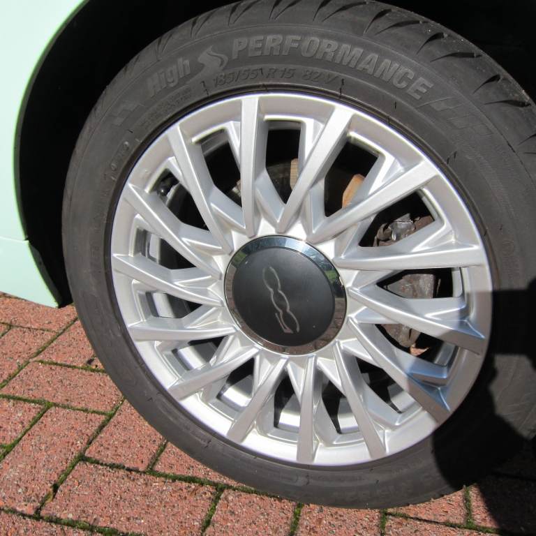 Fiat 500 1.2 Lounge 2018 in smooth mint Manual, 1242 (cc), 3 doors