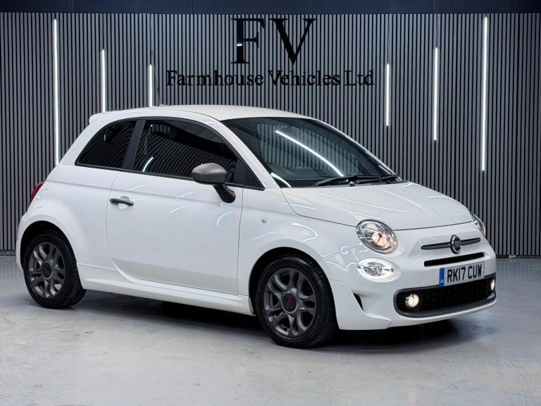 2017 Fiat 500 1.2 S Euro 6 (s/s) 3dr HATCHBACK Petrol Manual