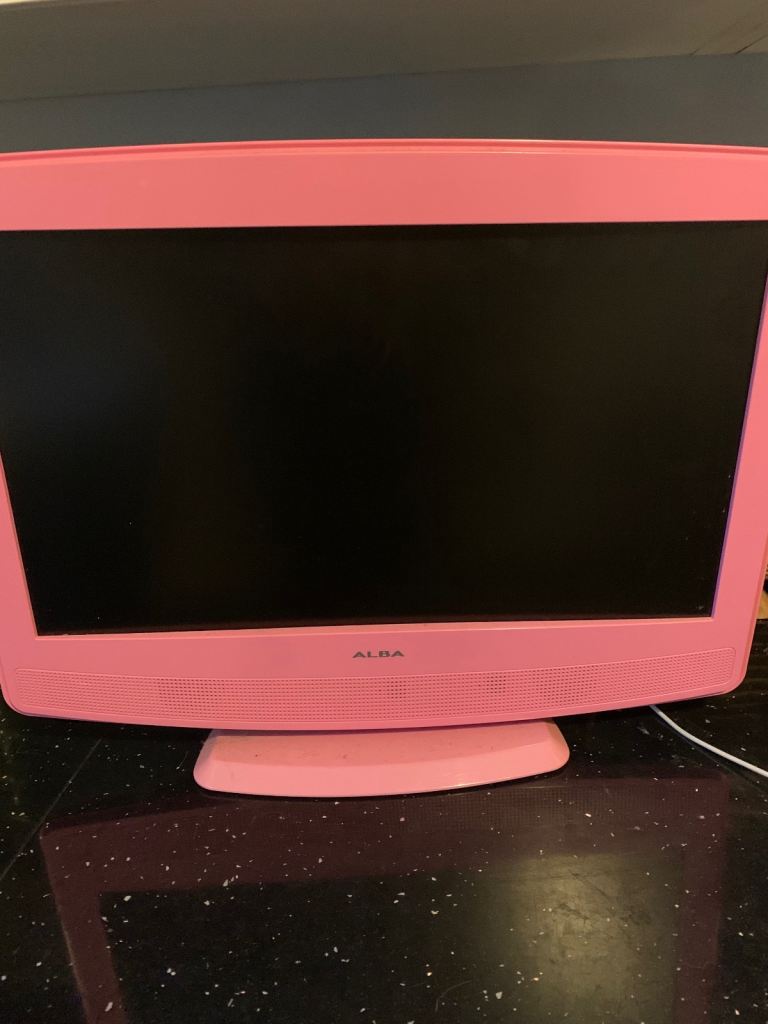 Pink 19inch Alba tv 