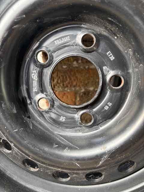 SPARE WHEEL/TYRE FOR CARAVAN OR TRAILER