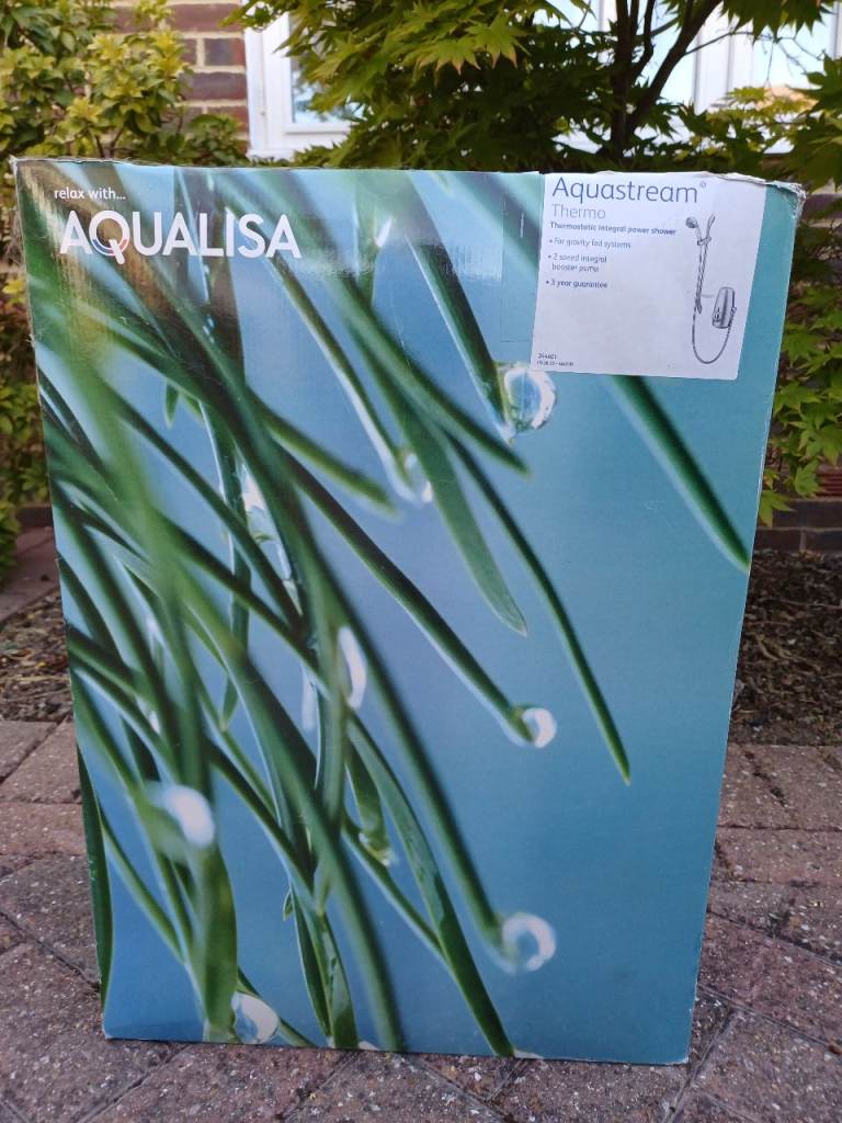 Aqualisa Aquastream White Shower - Brand New in Box