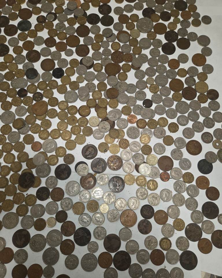 Joblot of old coins