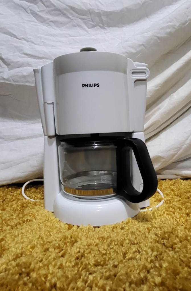 Coffee Machine Philips HD7446 with Filter – Cleaned – US Plug