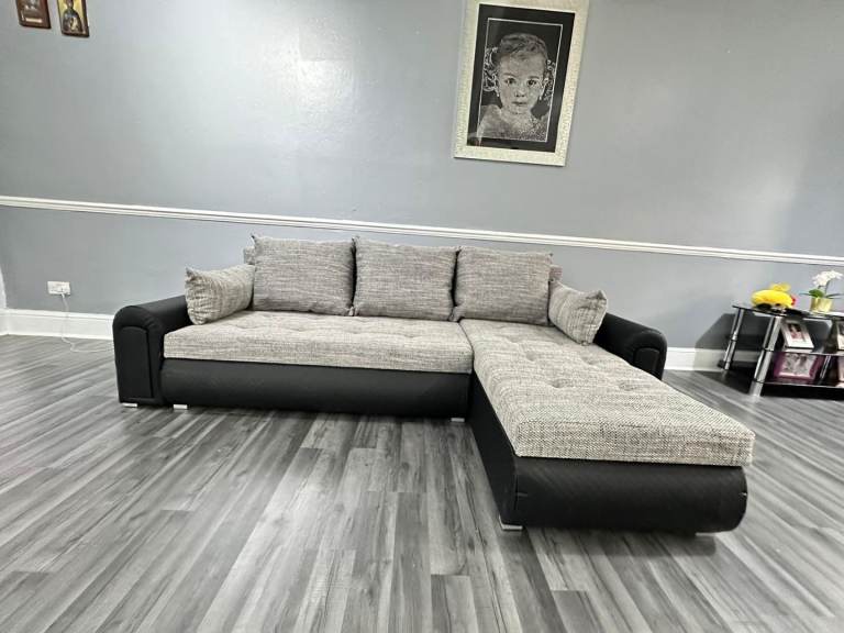Berlin corner sofa bed, with cash on delivery