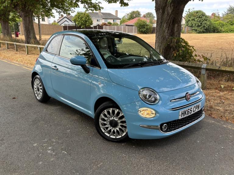 2015 Fiat 500 1.2 Lounge 3dr HATCHBACK Petrol Manual