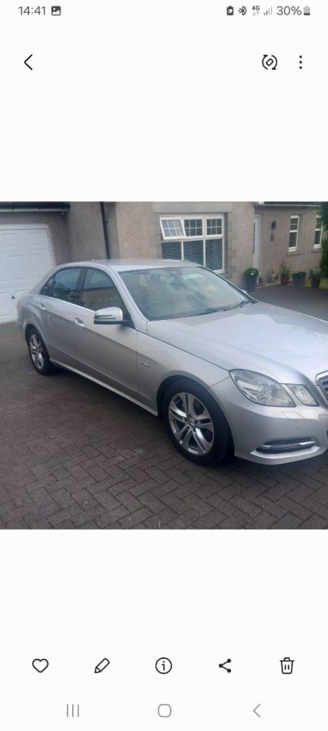 Mercedes-Benz, E CLASS, Saloon, 2012, Semi-Auto, 2143 (cc), 4 doors