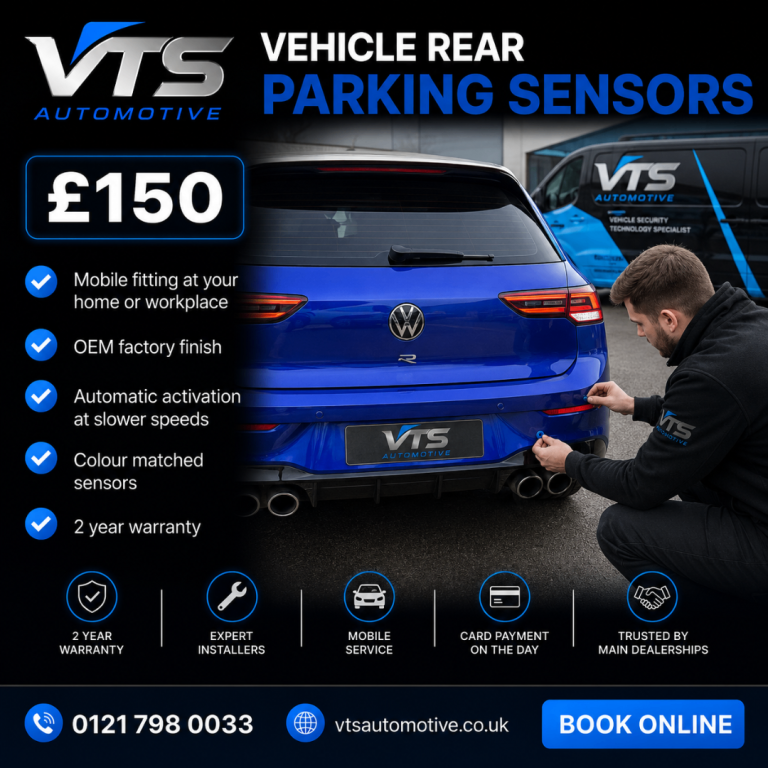 Mobile Parking Sensor Fitting - From £150 - We Come To You