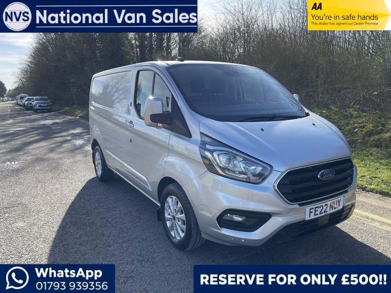 2022 Ford Transit Custom 2.0 300 EcoBlue Limited L1 H1 Euro 6 (s/s) 5dr PANEL VAN Diesel Manual