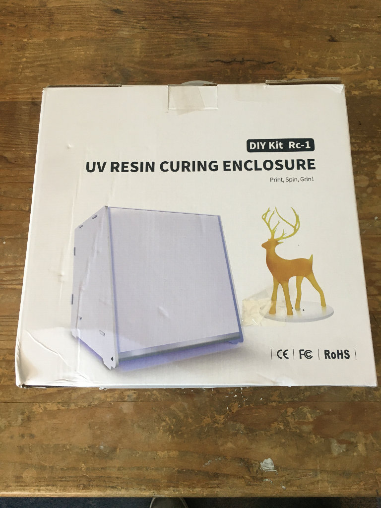 UV Resin Curing Chamber Enclosure 3D Resin Print