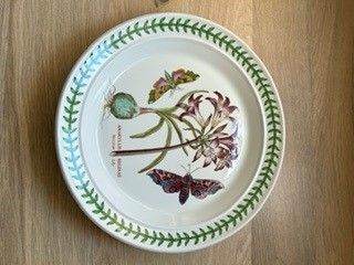 Portmeirion Botanic Garden Set of 7 Dinner Plates ~27cm NEW Condition