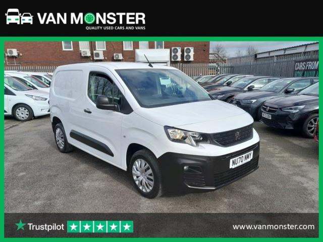 2020 Peugeot Partner 1000 1.5 BlueHDi 100 Professional Van PANEL VAN DIESEL Manual