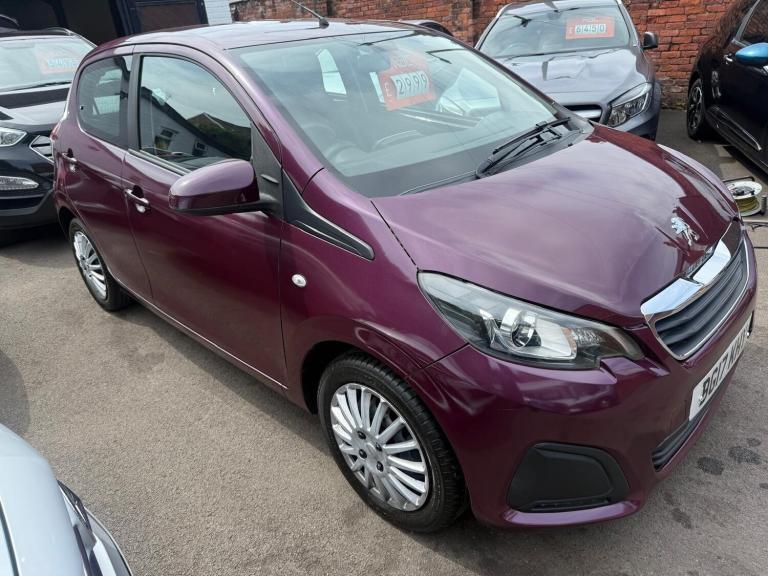 2017 Peugeot 108 1.0 Active 5dr HATCHBACK PETROL Manual
