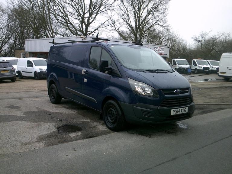 Ford Transit Custom 2.2 TDCi,2014,14 REG,BLUE,ONLY 60,000 MILES,1 COUNCIL OWNER