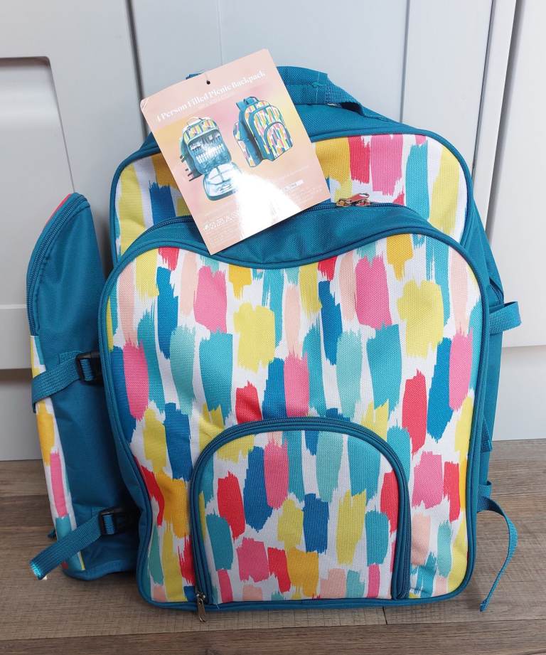 New 4 piece picnic backpack 