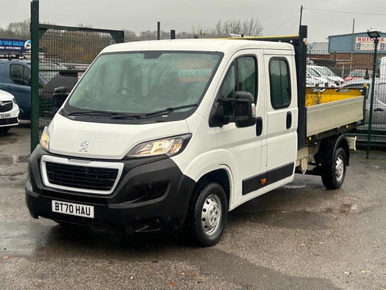 2021 Peugeot Boxer 2.2 BlueHDi Crew Cab Tipper 165ps CHASSIS CAB DIESEL Manual
