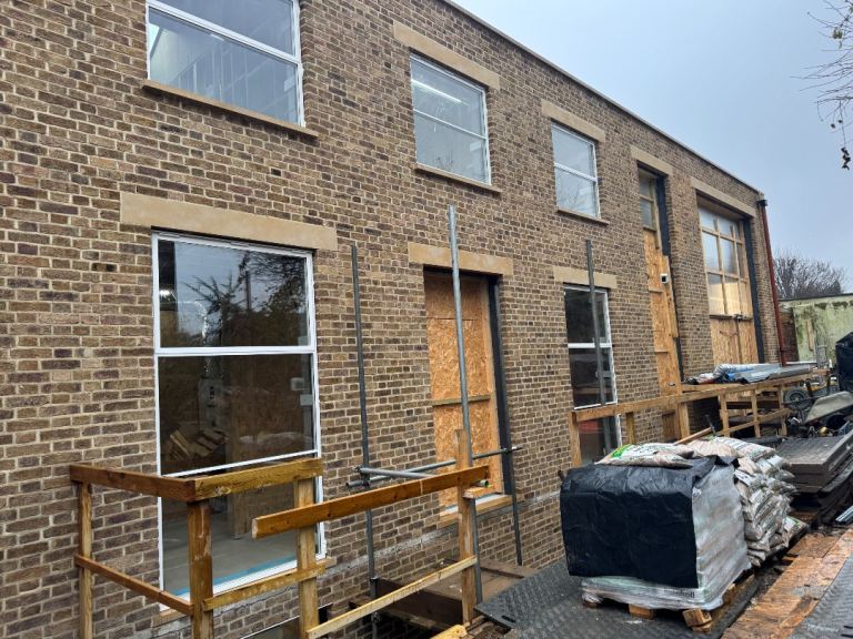 Imperial London yellow stock bricks
