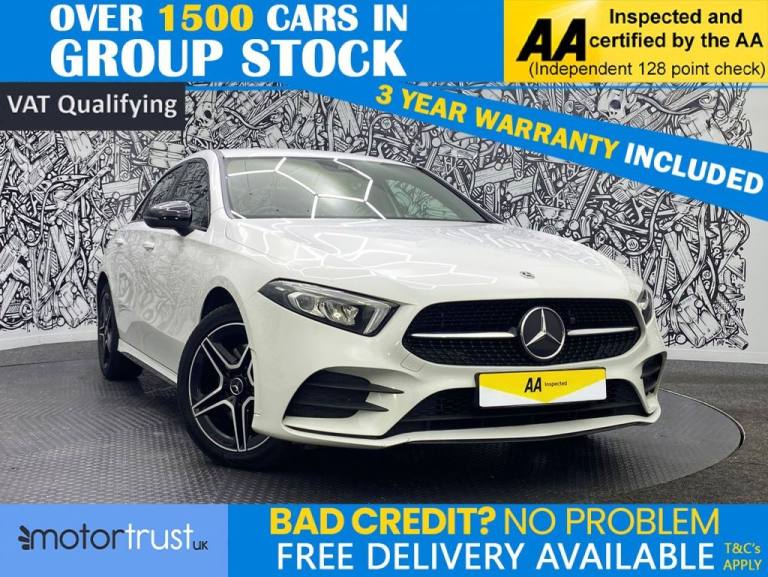 2021 Mercedes-Benz A-Class 1.3 A250e 15.6kWh AMG Line Edition Saloon 4dr Petrol Plug-in Hybrid 8G...