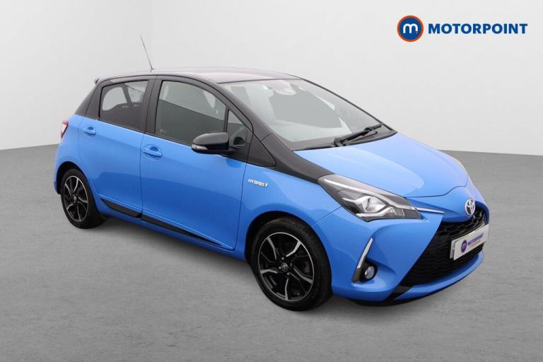 2019 Toyota Yaris 1.5 Hybrid Cyan Bi-tone 5dr CVT Hatchback Hybrid Automatic