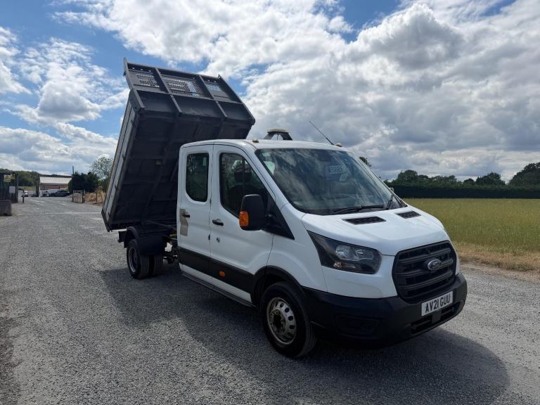 Ford Transit 2.0 350 EcoBlue Leader Chassis Double Cab 4dr Diesel Man... 2021/21