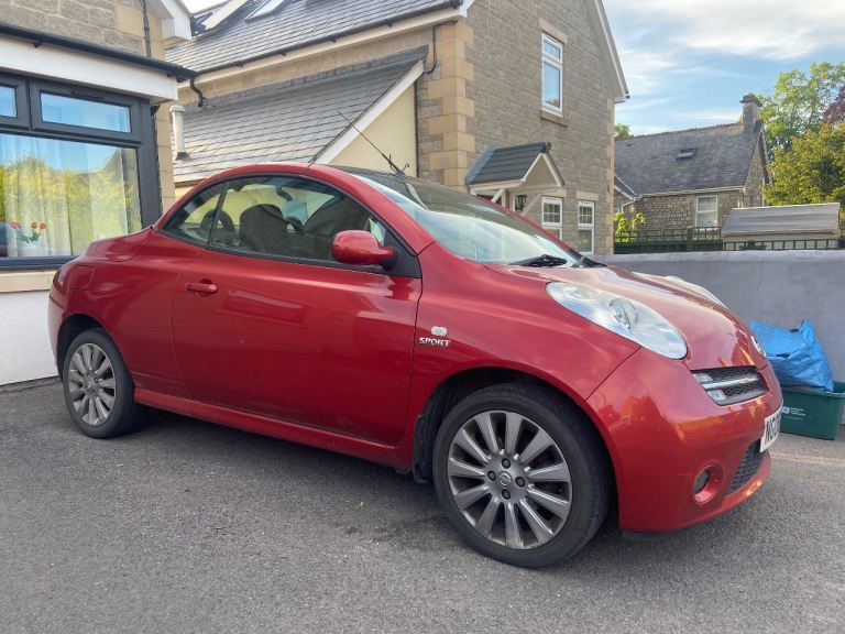 Full MOT Nissan, MICRA C + C, Convertible, 2006, Manual, 1598 (cc), 12 months MOT 2 doors