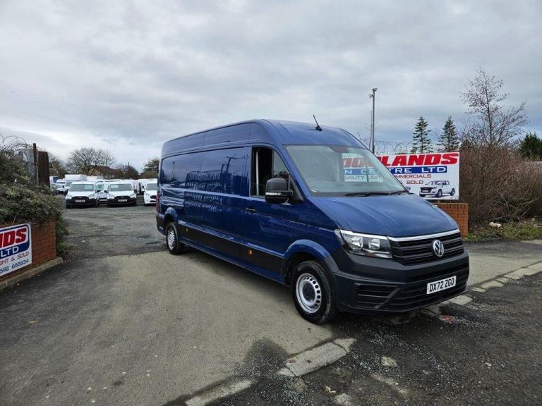 2023 ON 72 PLATE VOLKSWAGEN CRAFTER TRENDLINE 140TDI LWB 38K ULEZ FREE ZONE