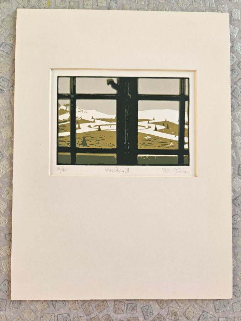 Peter Strachan original signed screen print