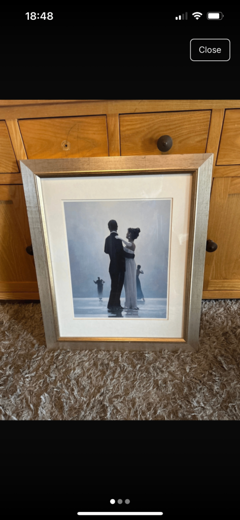  Jack Vettriano framed print
