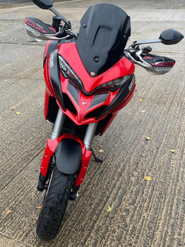 2019 69 DUCATI MULTISTRADA 1260 S DVT HIGH SPEC TOURER ADVENTURE HISTORY PANNIER