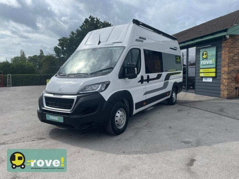 2023 Peugeot Boxer Professional Premium+ L4H3 435 2 Berth 3 Belt Rear Garage Van