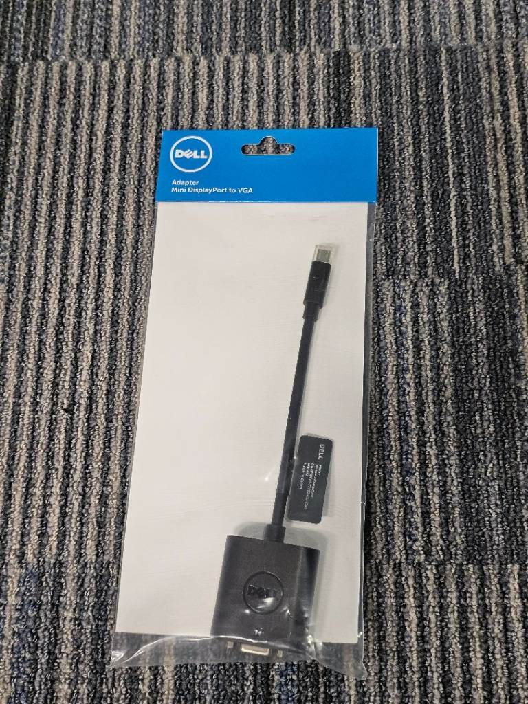 Dell Mini Display Port to VGA Cable Brand New Sealed