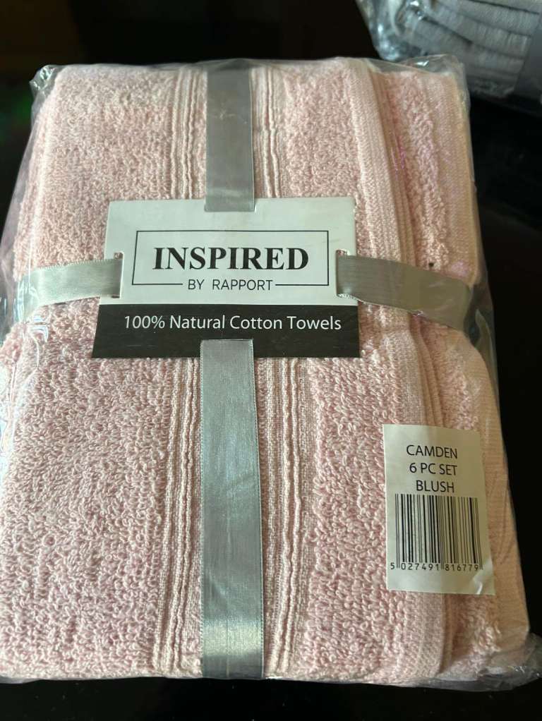 Camden Towel Bale - Pink (6)