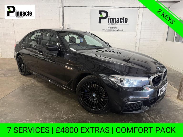 2017 BMW 5 Series 2.0 530i M Sport Saloon 4dr Petrol Auto Euro 6 (s/s) (252 ps) Saloon Petrol Aut...