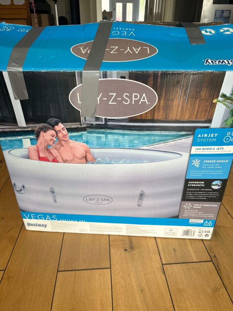 Used Vegas inflatable lay-z-spa