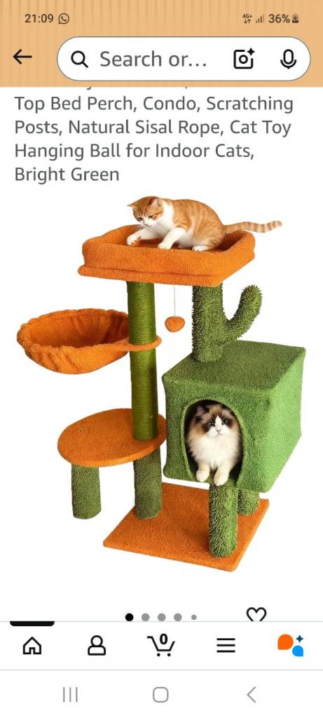 Cat activity tower