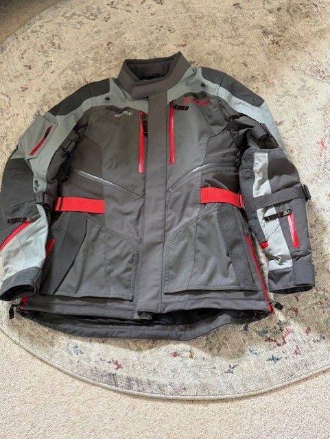 Klim motorcycle jacket, trousers and boots