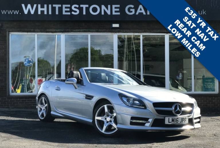 2016 16 MERCEDES-BENZ SLK 2.1 SLK250D AMG SPORT CONVERTIBLE 2DR DIESEL G-TRONIC