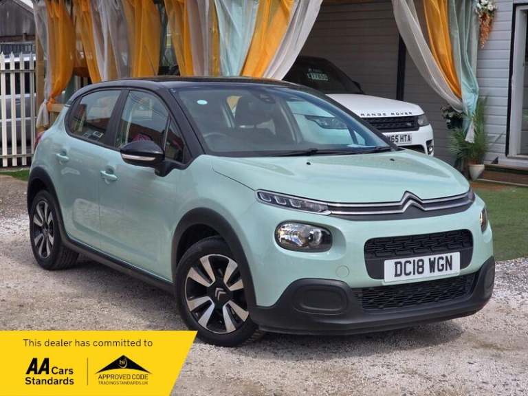 2018 Citroen C3 1.2 PureTech Feel Euro 6 5dr HATCHBACK Petrol Manual