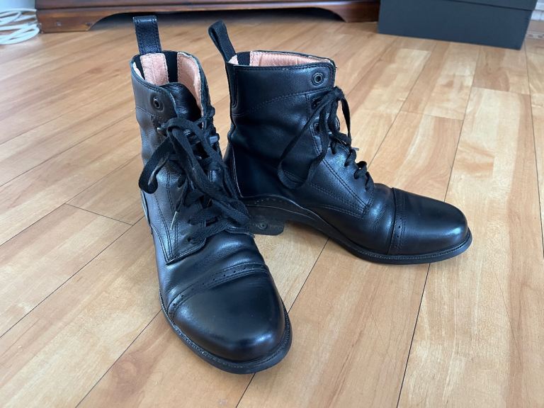 Bareback Windsor jodhpur riding boots to fit 4.5