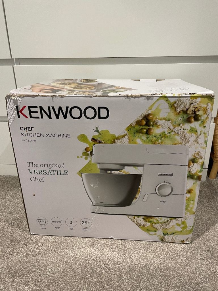 Kenwood Chef KVC3100S Stand Mixer - Unused - Boxed - 1000W