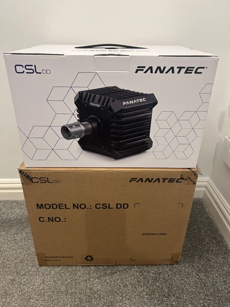 Fanatec CSL DD with QR2