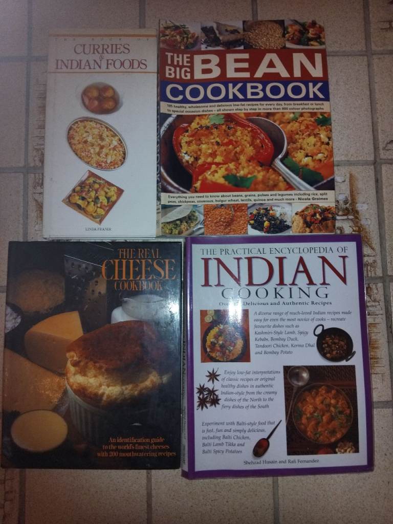 4 cookbooks