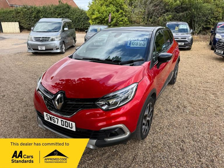 2017 Renault Captur 0.9 TCE 90 Signature X Nav 5dr HATCHBACK Petrol Manual