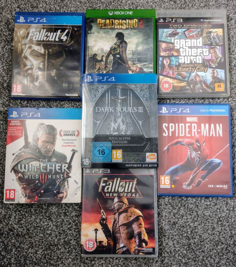 A Collection of Playstation Games PS3/4
