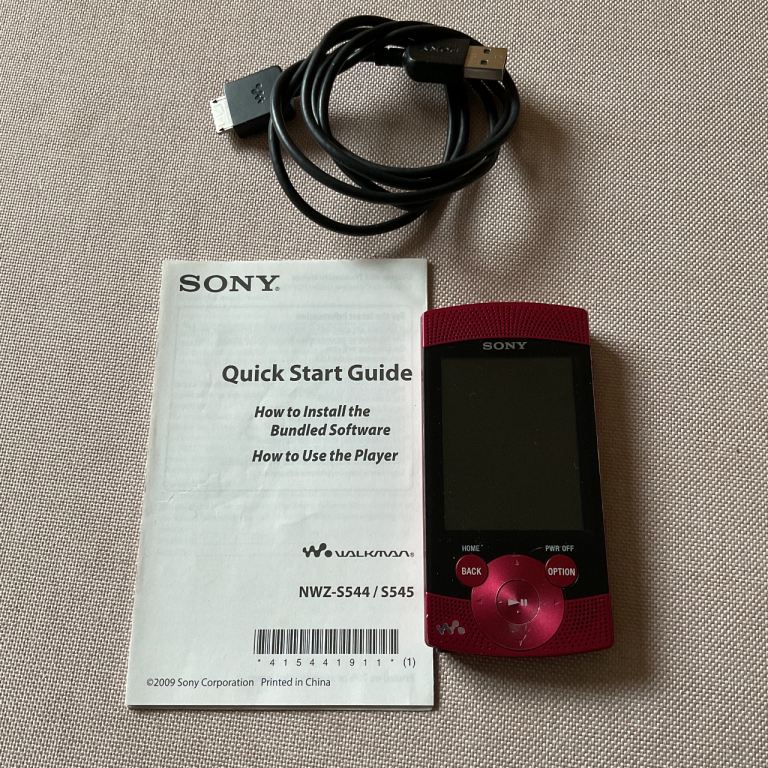 Sony Walkman NWZS545 16GB mp3 player 