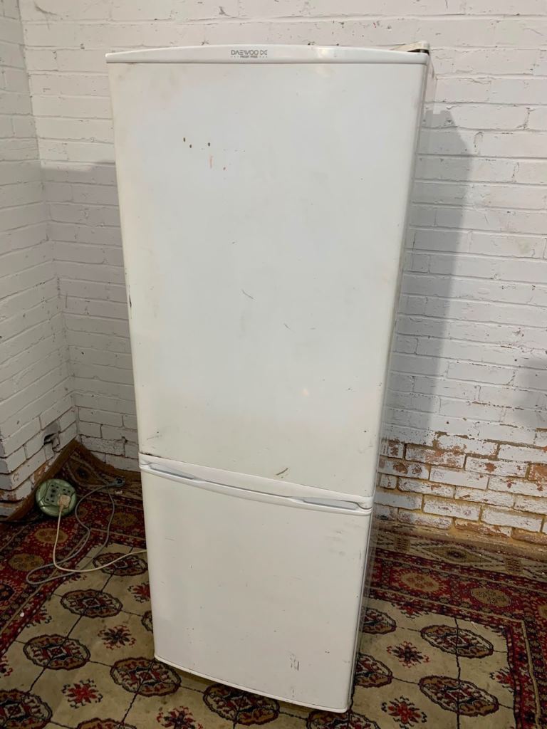 Whirlpool Fridge Freezer - White, Fair Condition